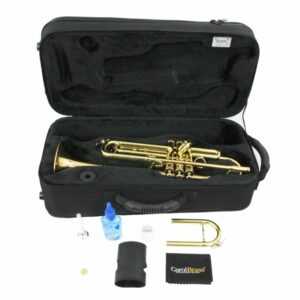 Trompete CAROL BRASS Junior CB TR-JUN in Gigbag mit Zubehör