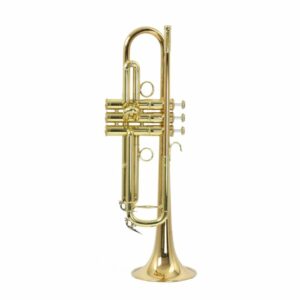 Trompete CAROL BRASS Junior CB TR-JUN auf weissem Hintergrund