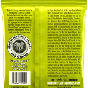 Ernie Ball Strings, Made in USA