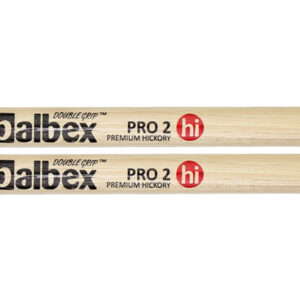 Teilansicht von den Balbex Drumsticks Pro2 Hikor
