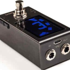 Peterson STrobo Stomp mini Stimmgerät auf weissem Hintergrund