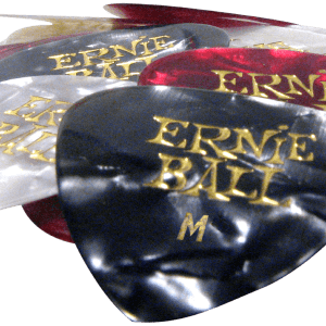 ERNIE BALL Plektren, Pearloid, Medium, 24 Stück - EB9166