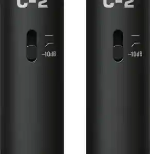 Behringer C-2 Studio Condenser Microphones (Dark Edition)